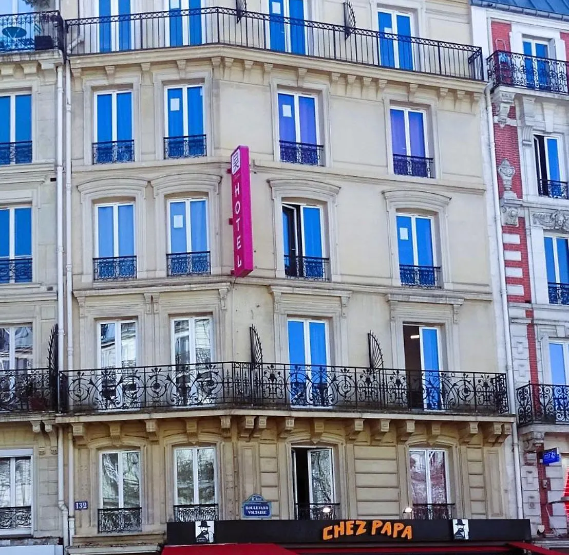 Hipotel Voltaire Bastille Hotel